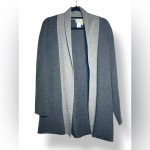 Open front cardigan sweater